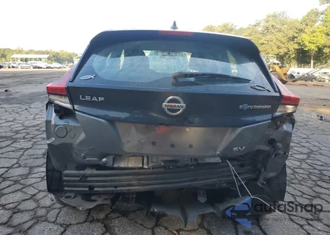 2018 Nissan Leaf S z USA, uszkodzony, nr VIN 1N4AZ1CP7JC302285